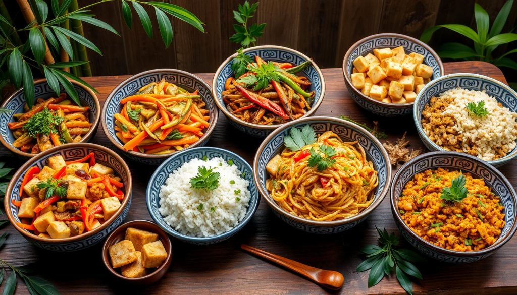 Traditional Taiwanese Vegetarian Dishes